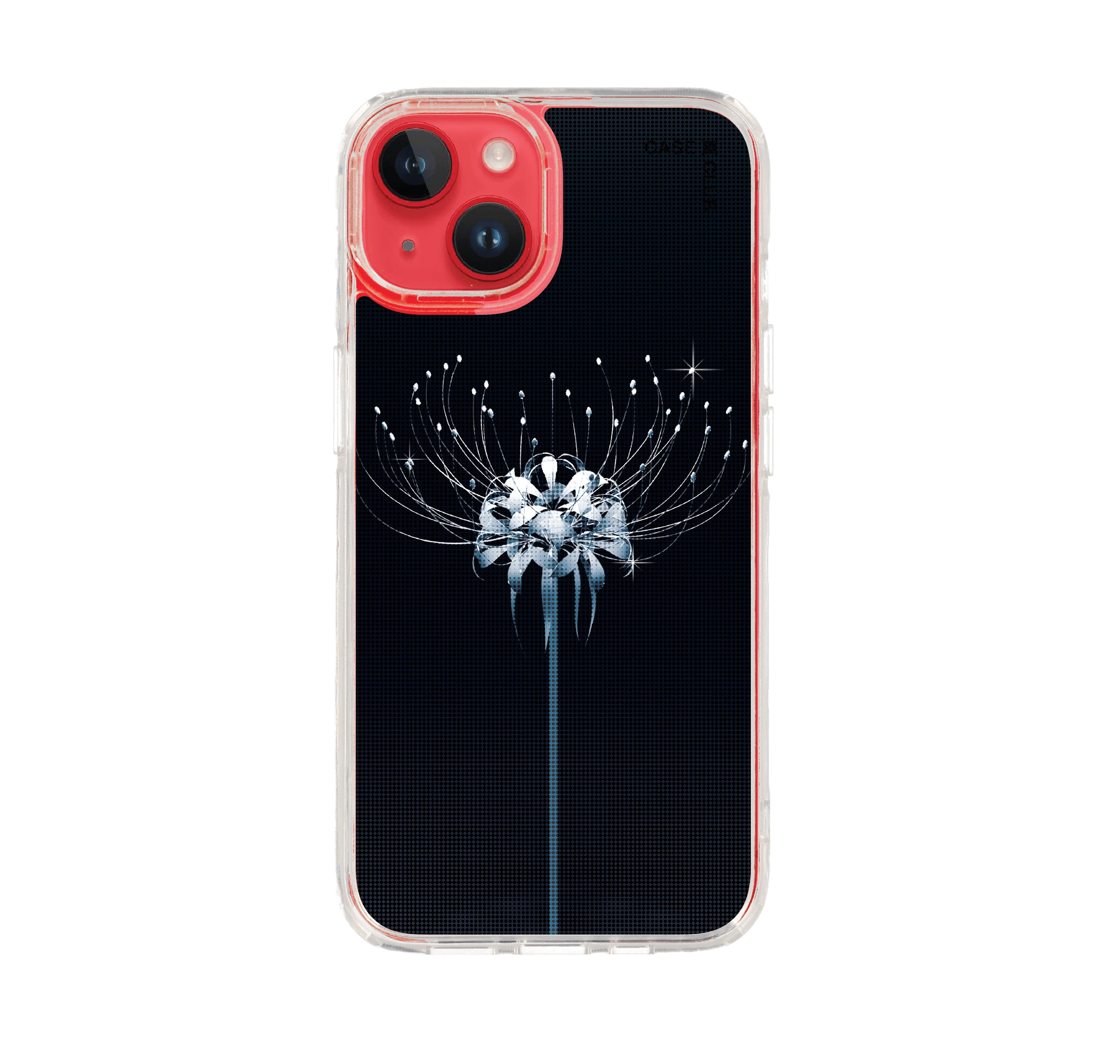 halftone lily flower